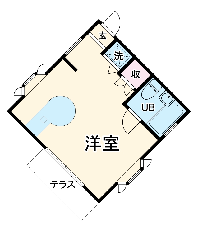 ライフビレッジの間取り