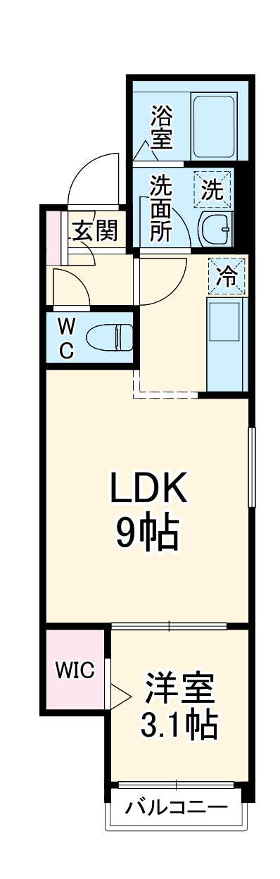 KLEIS相武台前の間取り