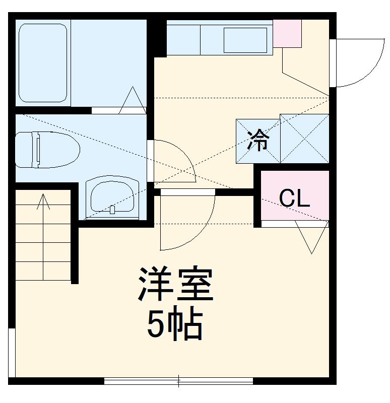 La Luce北里の間取り