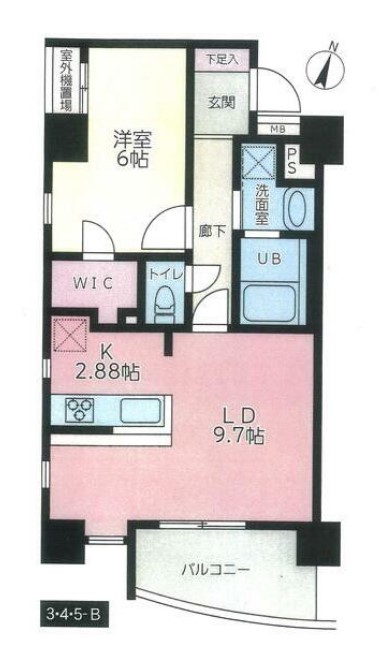 ケインズ湘南Ⅱの間取り