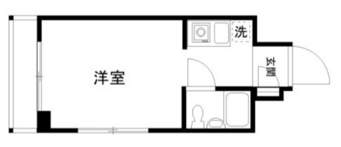 メゾン・ドゥ・フジ大森の間取り