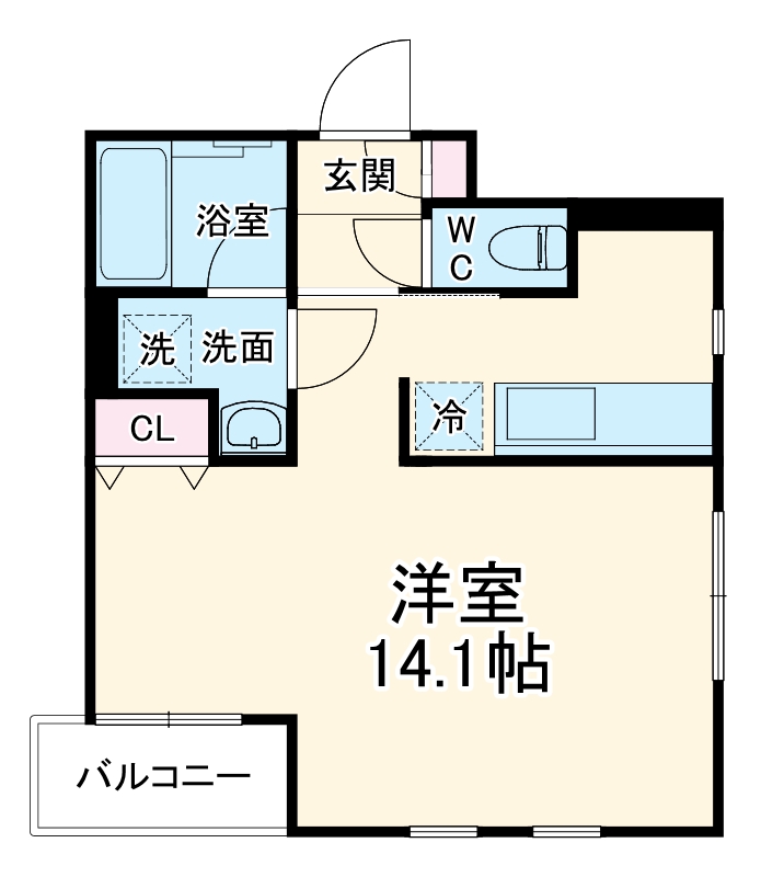 ヴィラージュの間取り
