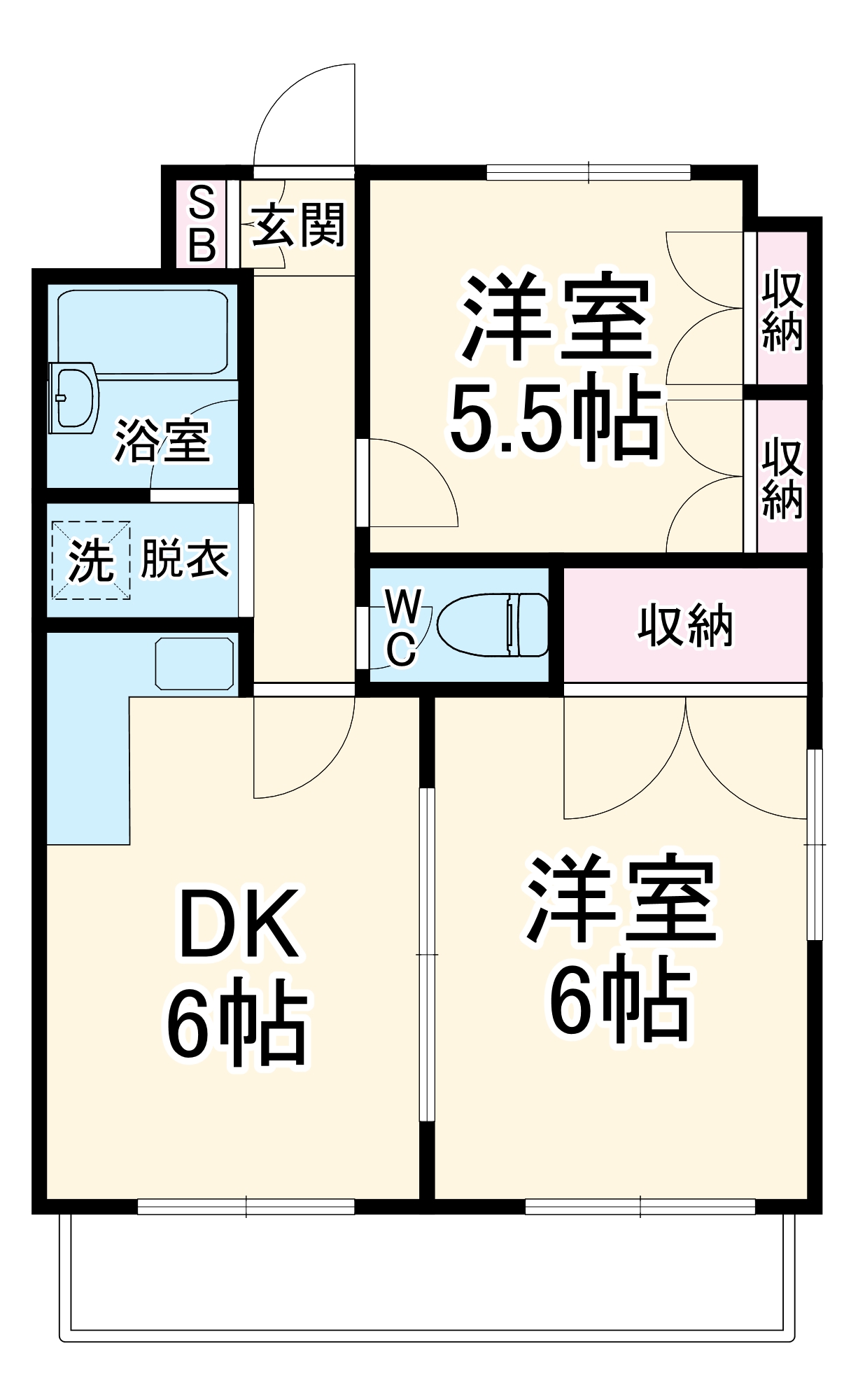 カーサエステレーヤの間取り