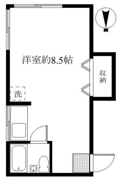 金井荘の間取り