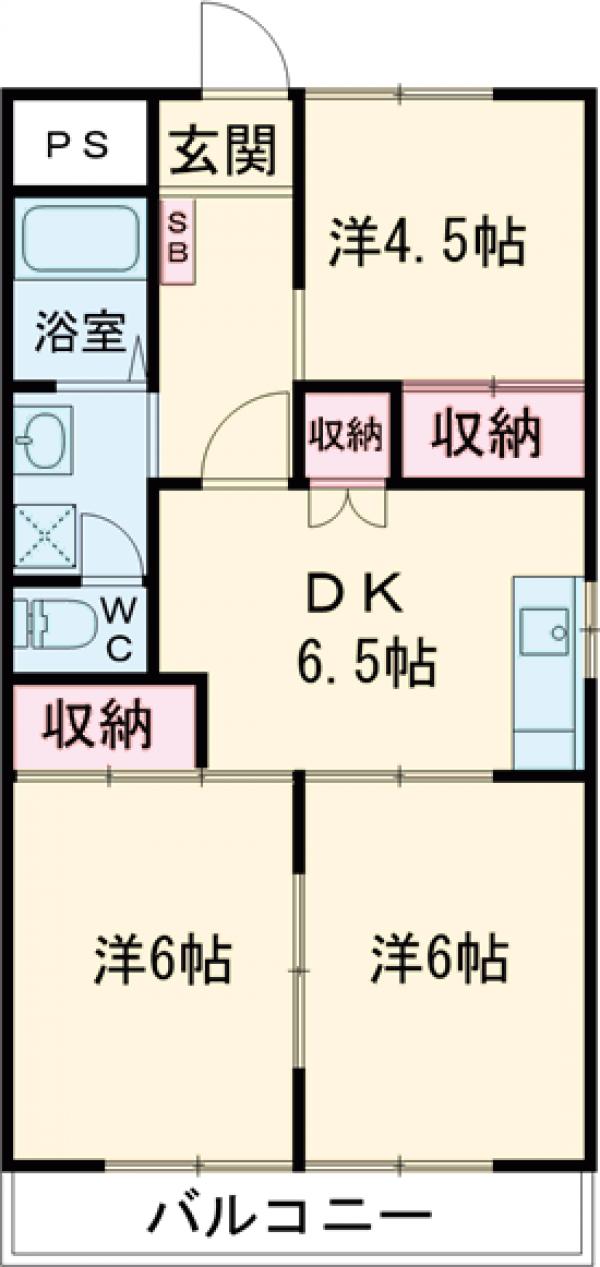 大嶋レジデンスの間取り