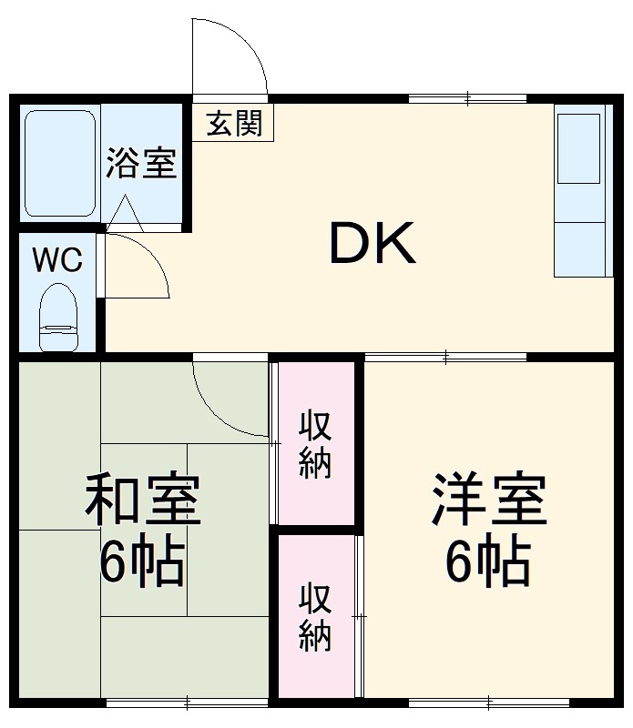 ロスピック森戸の間取り