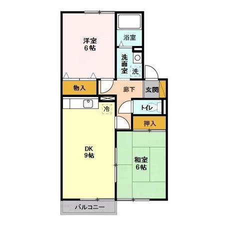 セジュール・ナカの間取り