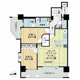 グラン・シティオ心斎橋EASTの間取り