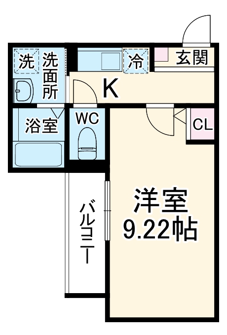 GRADUS八千代台Ⅵの間取り
