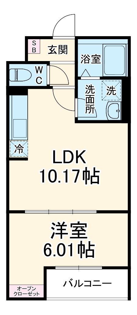 GRADUS八千代台Ⅴの間取り