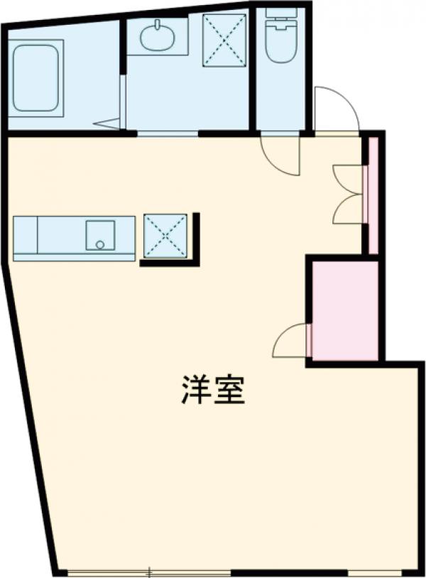 アトリエ・エム・早稲田の間取り