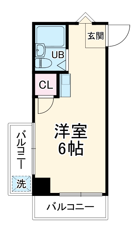 リヴァーサイドコーポの間取り