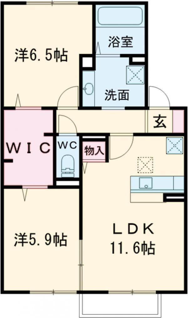 WITつくばの間取り