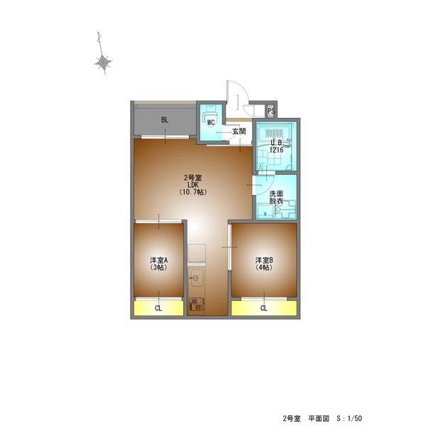 REGALEST庄内緑地公園の間取り