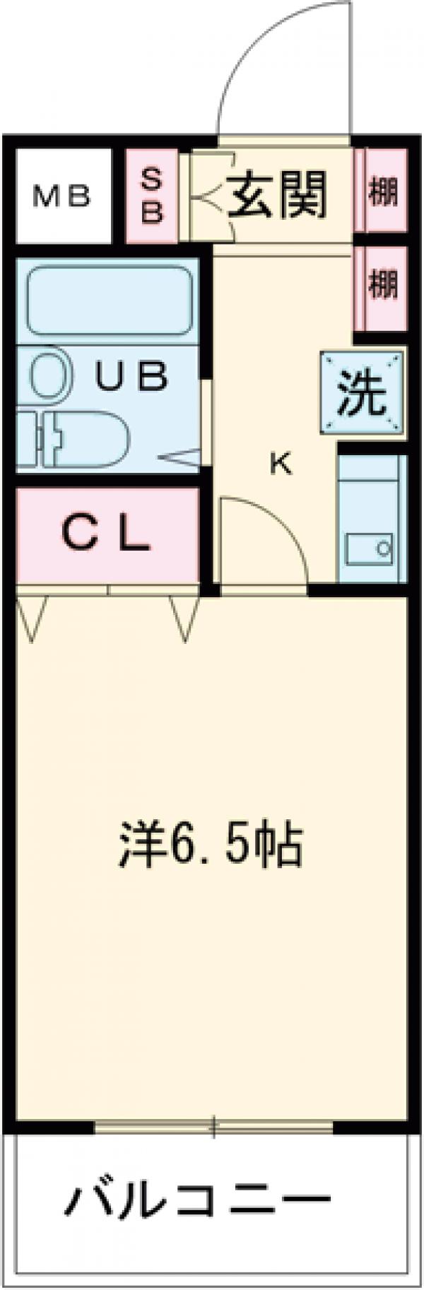 Belle Vue新中野の間取り