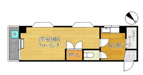 ソレイユメゾーン王子の間取り