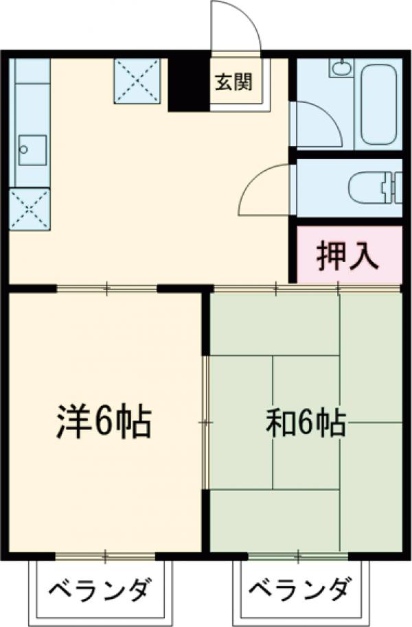 サンシャレー国立の間取り