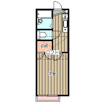 マーブルパレス国立Ⅱの間取り