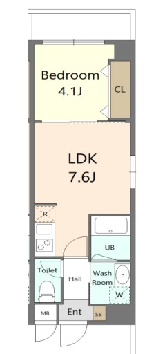 マイロード新森の間取り