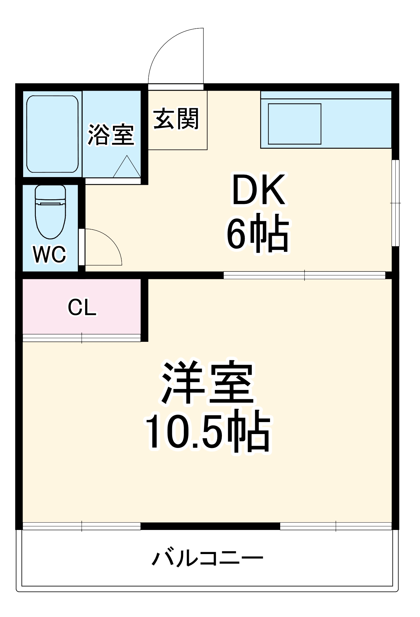 ハウス金子の間取り