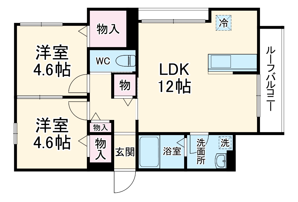 (新築)さいたま市岩槻区美園東一丁目計画の間取り