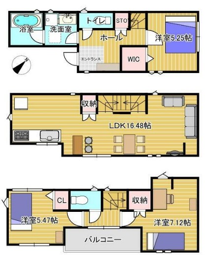 赤羽台3丁目戸建 の間取り