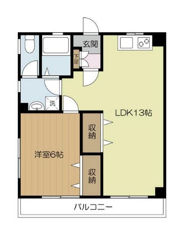 カステーロ・フチの間取り