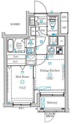 Mind Higashijujoの間取り