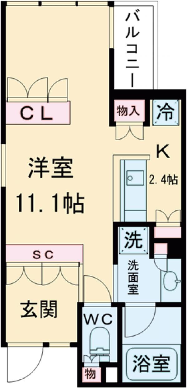 ガーデニエール砧ウエストの間取り
