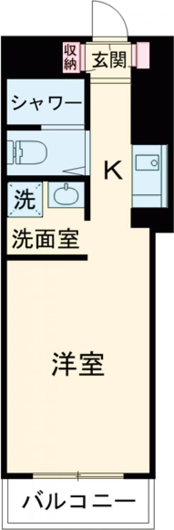 ペガサスマンション経堂の間取り