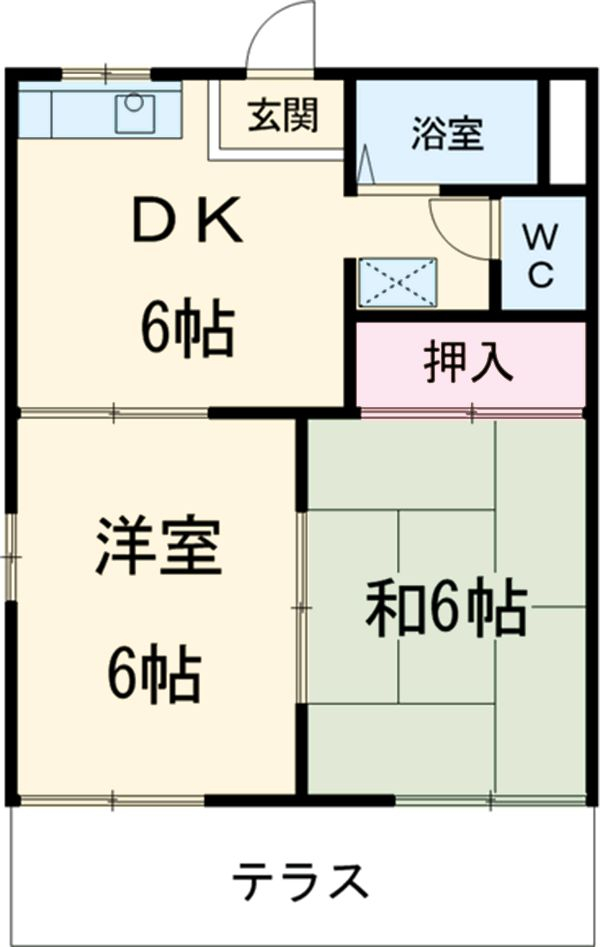 アーバン布袋の間取り
