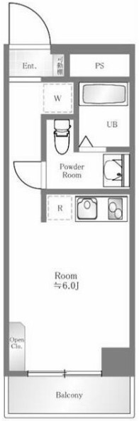 ライオンズマンション中野東の間取り