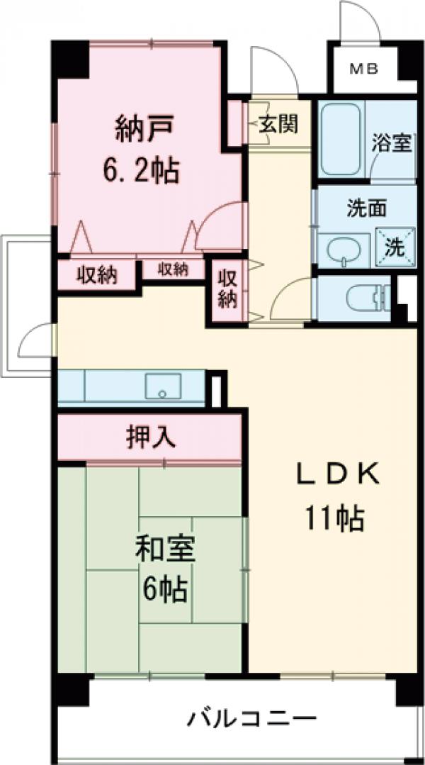 ハートフォードMの間取り
