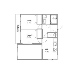 ハイツエクセルの間取り