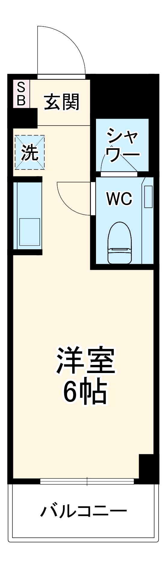 ISM平塚の間取り