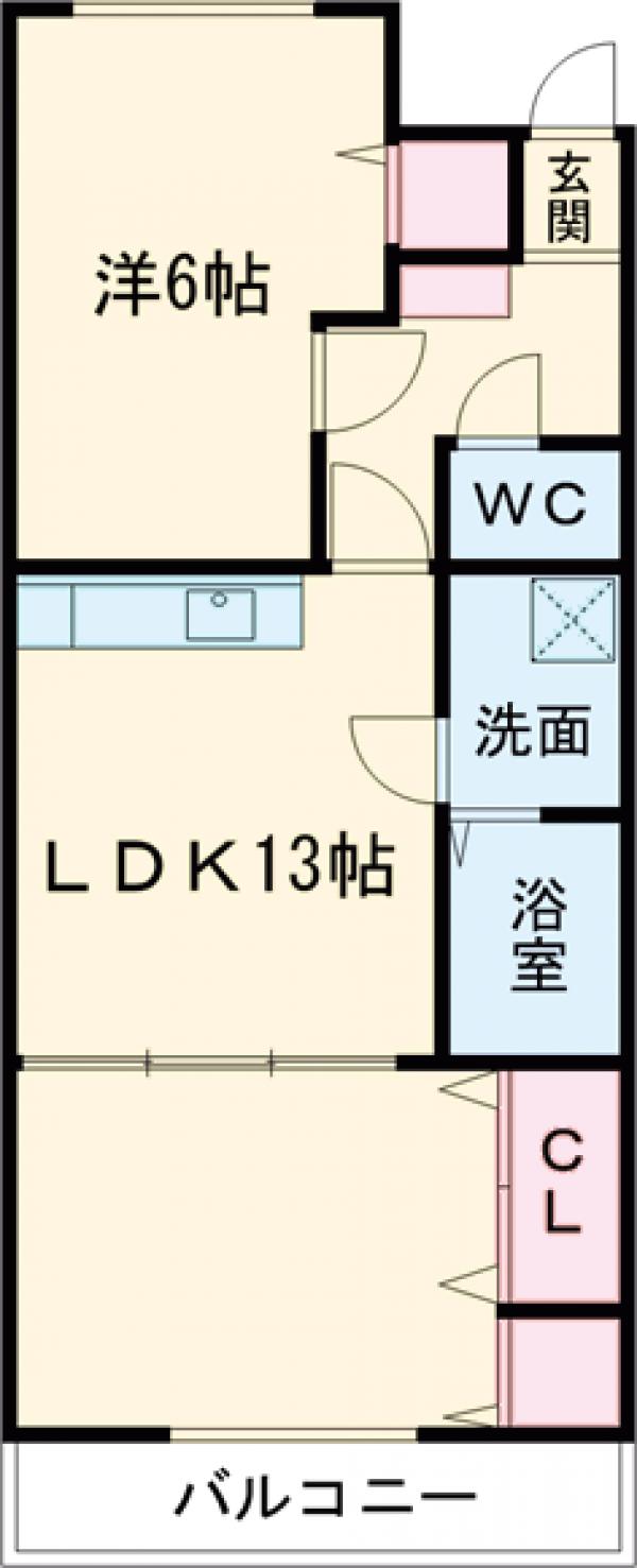 ベルテ アイリスの間取り