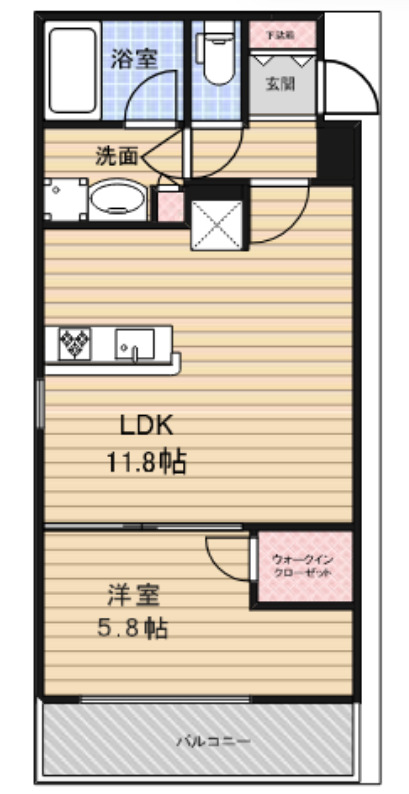 アーバンパーク品川豊町の間取り