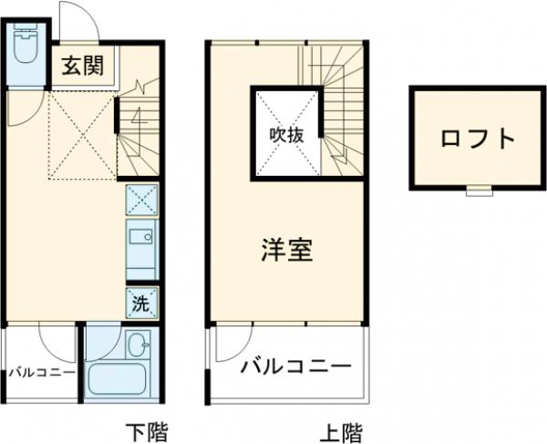 ラグゼナ東高円寺の間取り
