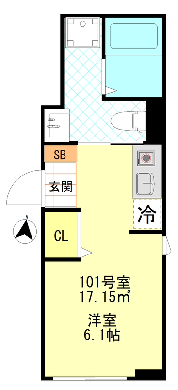 FERIO三河島 の間取り