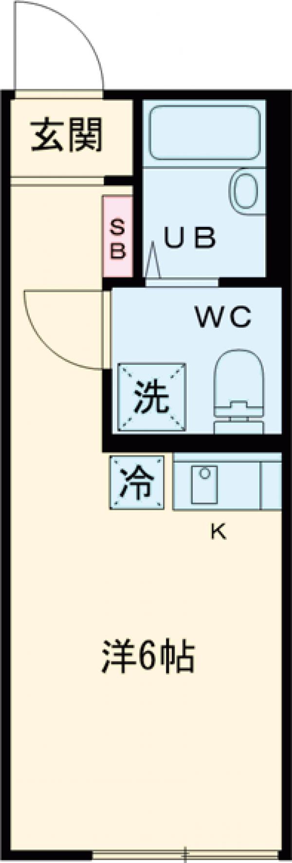 Navi東池袋の間取り
