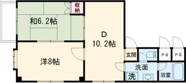 矢島ビルの間取り