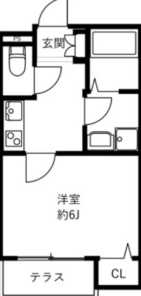 堀切の完工年月(2015年11月)築の賃貸アパートの間取り