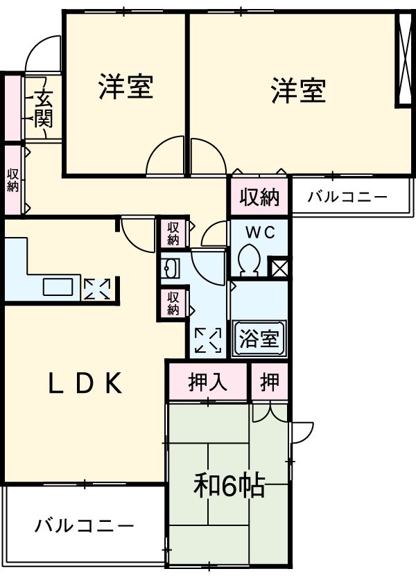 アーヴァイン山太の間取り