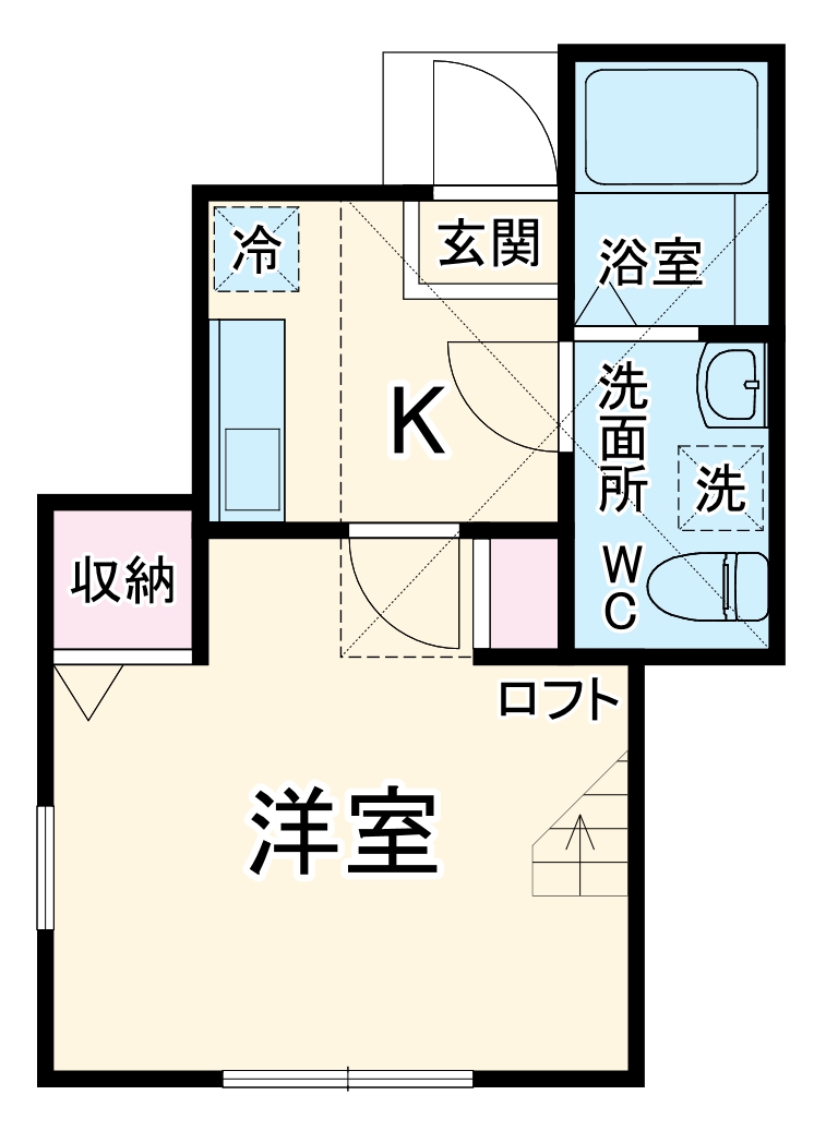 Cygnus横浜の間取り