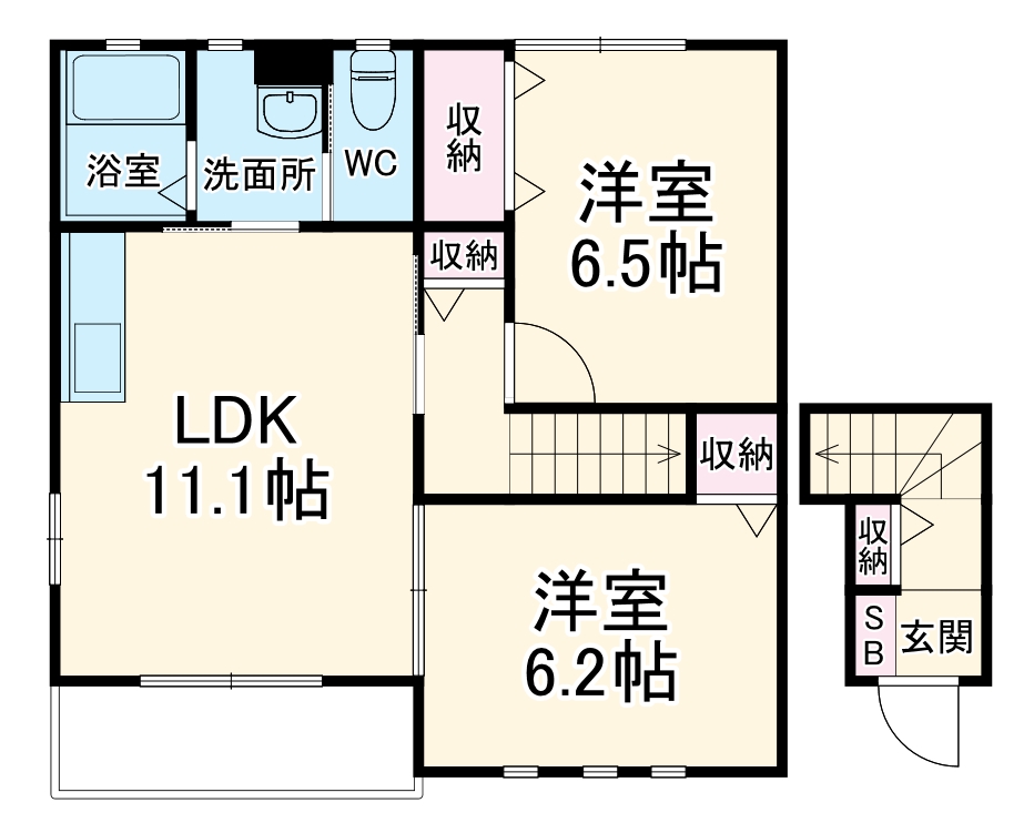 フィカーサの間取り