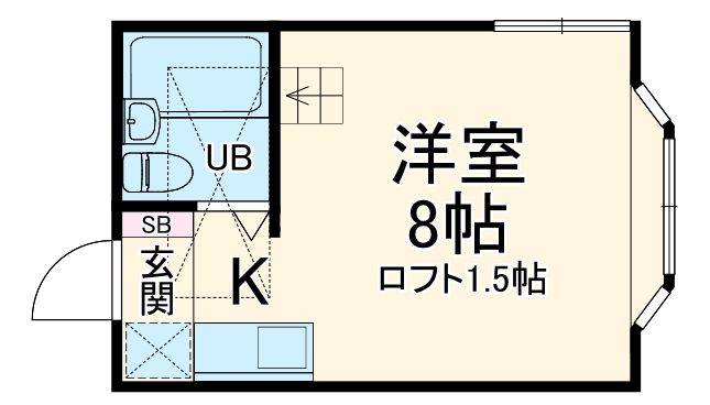 プチフォーレ百合ヶ丘の間取り