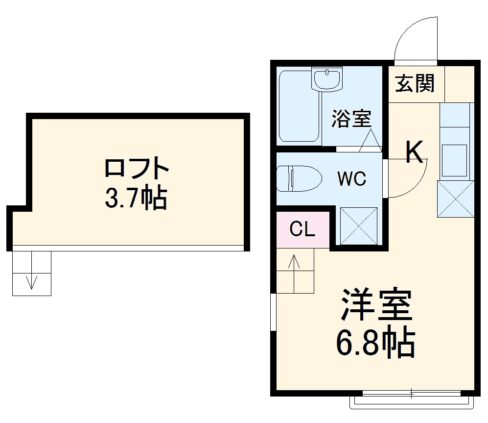 ヒルスミキ妙蓮寺の間取り