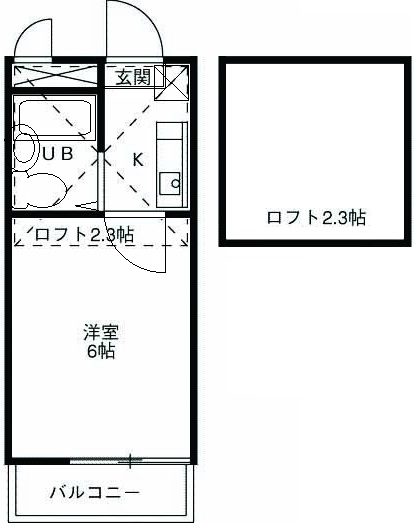 レジデンスATT立川の間取り