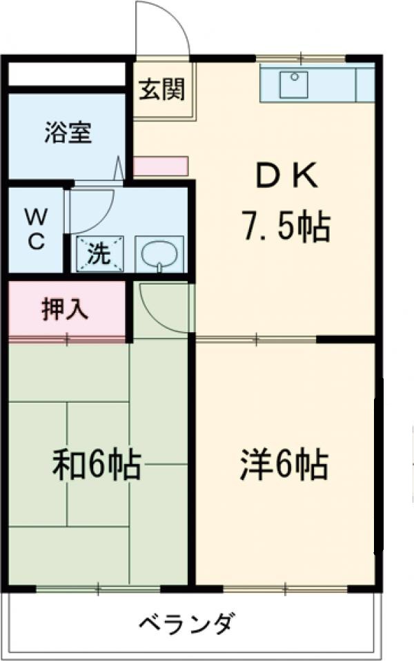 メゾン柊の間取り