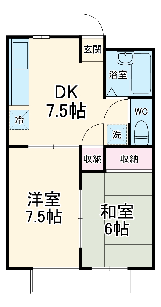 ソシアルマンションエノモトの間取り